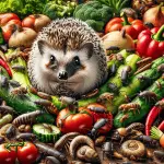 From Insects to Vegetables Diversity in Hedgehog Diet