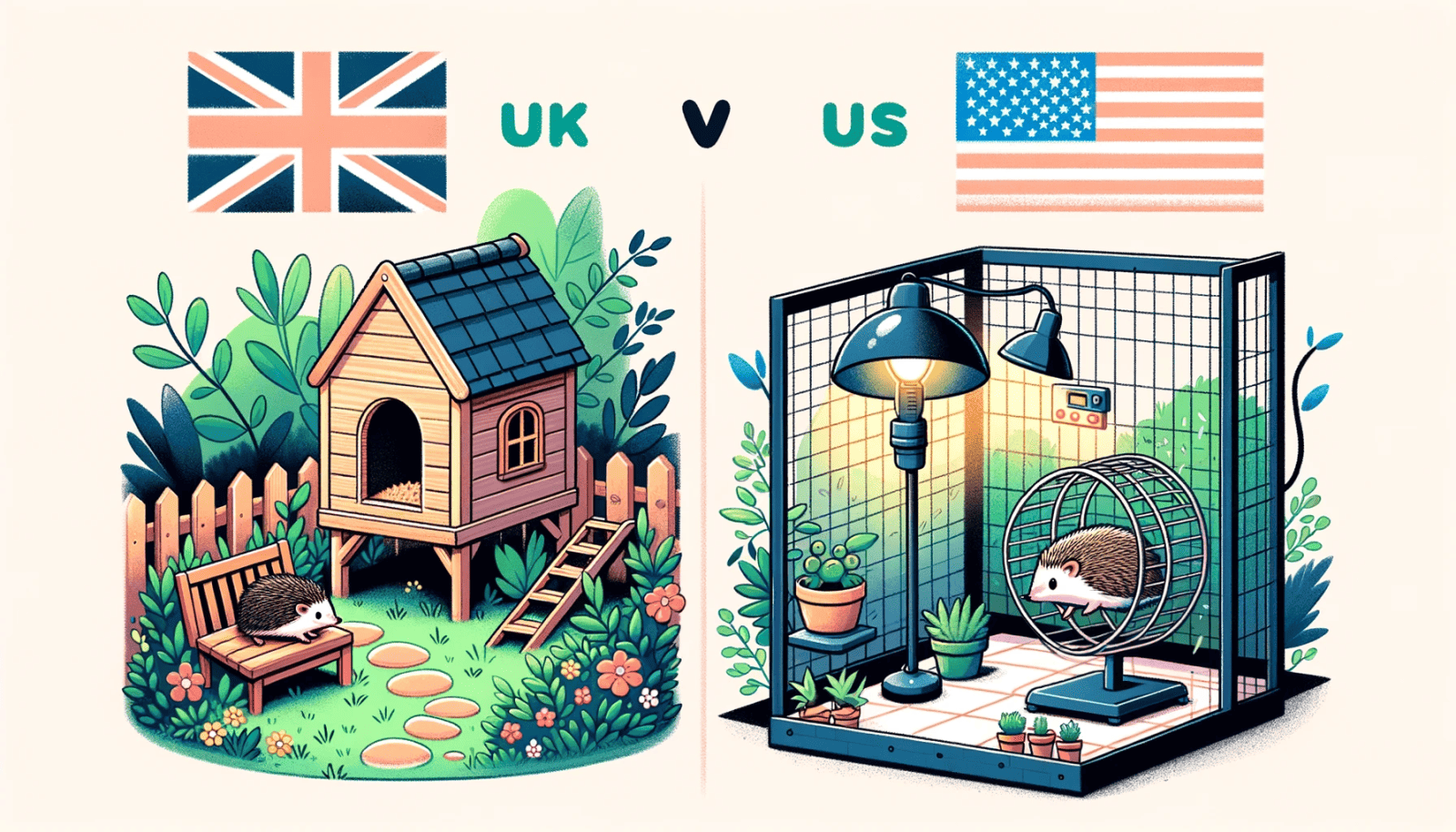 From the UK to the US: How Hedgehog Care Practices Vary 25 How Hedgehog Care Practices Vary from uk to usa